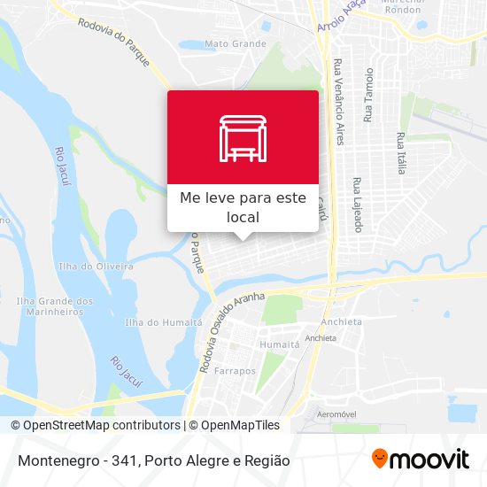 Montenegro - 341 mapa