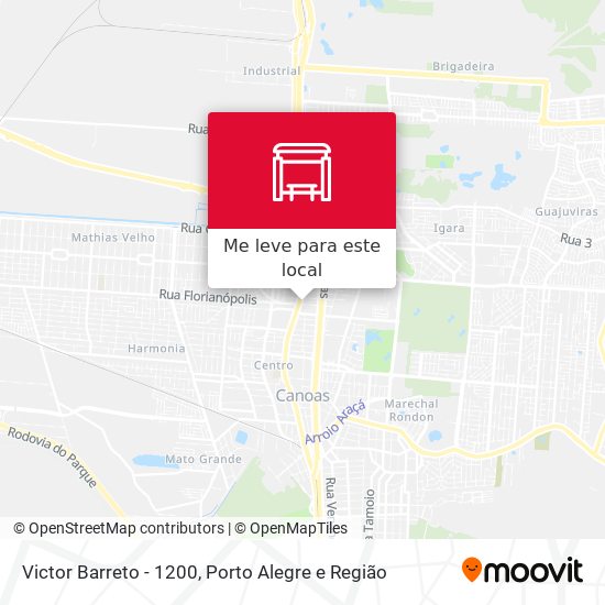 Victor Barreto - 1200 mapa