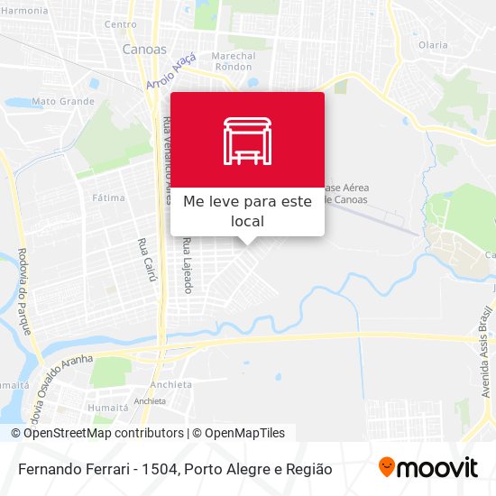 Fernando Ferrari - 1504 mapa