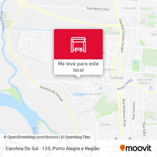 Carolina Do Sul - 135 mapa