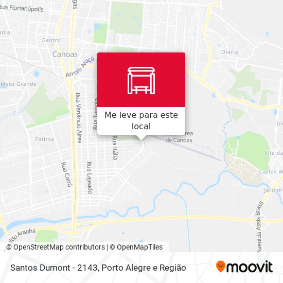 Santos Dumont - 2143 mapa