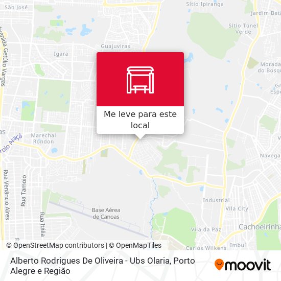 Alberto Rodrigues De Oliveira - Ubs Olaria mapa