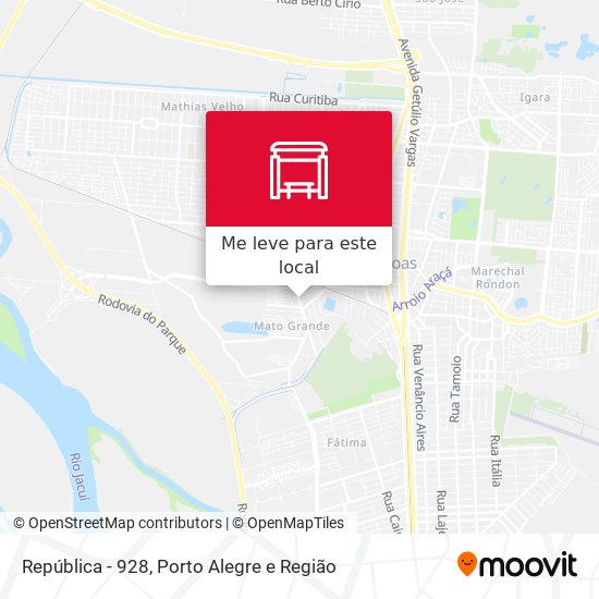 República - 928 mapa