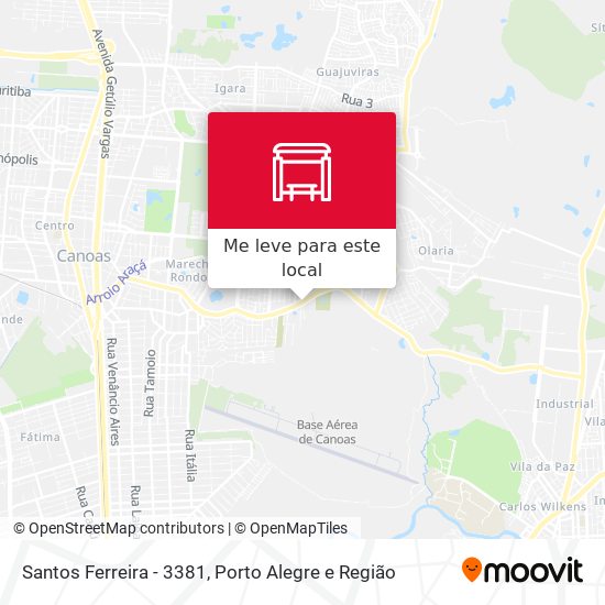 Santos Ferreira - 3381 mapa