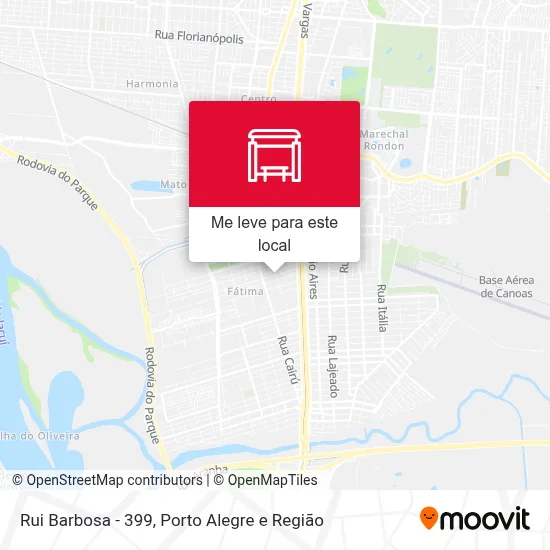 Rui Barbosa - 399 mapa