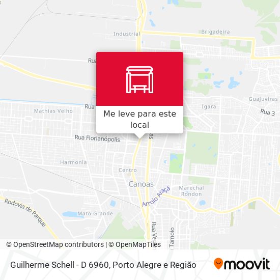 Guilherme Schell - D 6960 mapa
