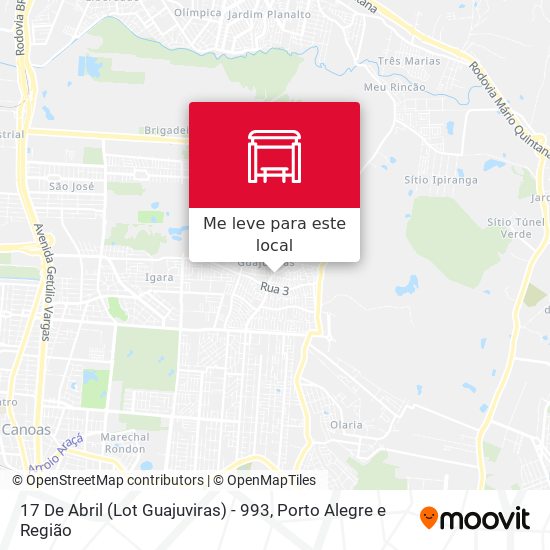 17 De Abril (Lot Guajuviras) - 993 mapa