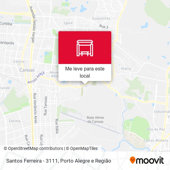 Santos Ferreira - 3111 mapa