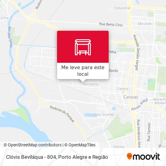 Clóvis Beviláqua - 804 mapa