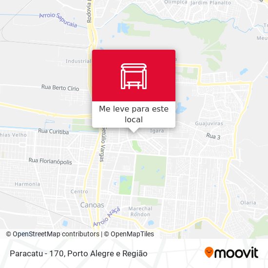 Paracatu - 170 mapa