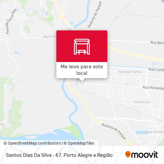 Santos Dias Da Silva - 67 mapa