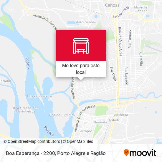 Boa Esperança - 2200 mapa