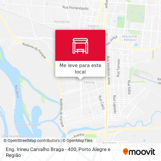 Eng. Irineu Carvalho Braga - 400 mapa