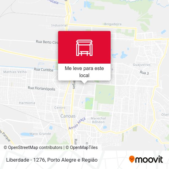 Liberdade - 1276 mapa
