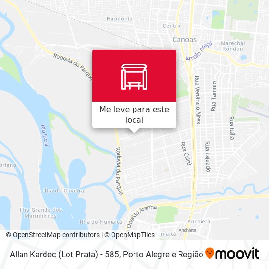 Allan Kardec (Lot Prata) - 585 mapa