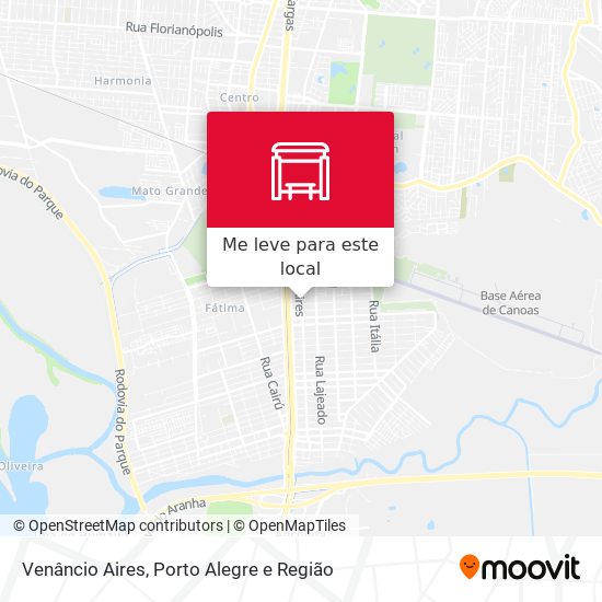 Venâncio Aires mapa