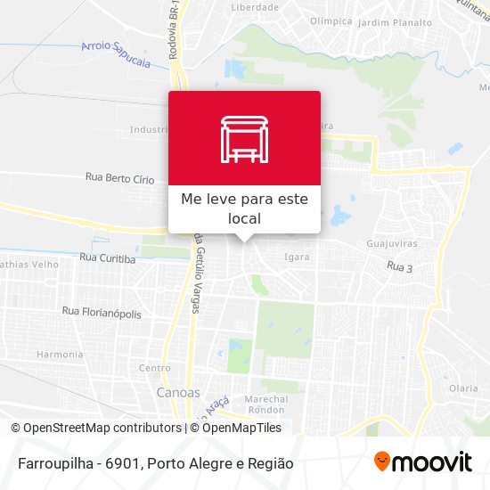 Farroupilha - 6901 mapa