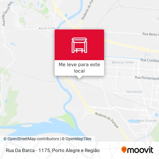 Rua Da Barca - 1175 mapa
