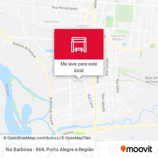 Rui Barbosa - 868 mapa