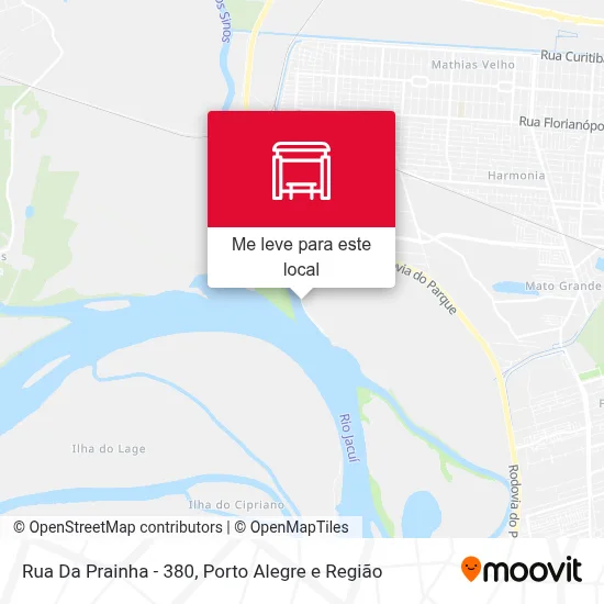 Rua Da Prainha - 380 mapa