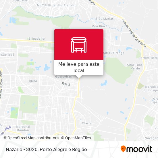 Nazário - 3020 mapa