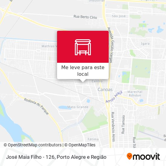 José Maia Filho - 126 mapa