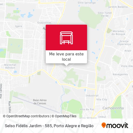 Selso Fidélis Jardim - 585 mapa