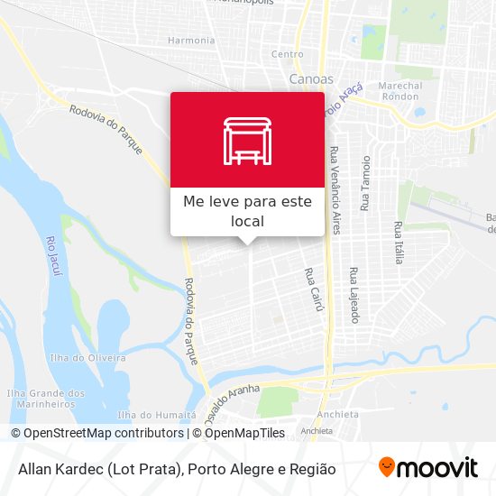 Allan Kardec (Lot Prata) mapa