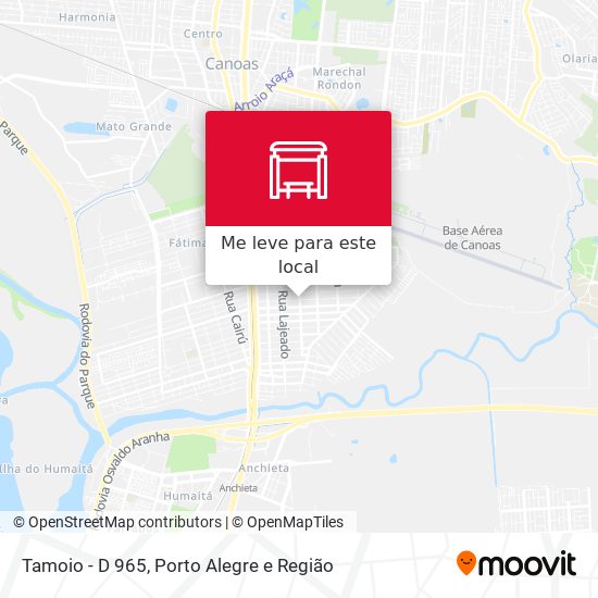 Tamoio - D 965 mapa