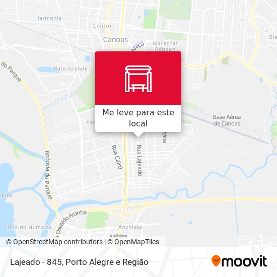 Lajeado - 845 mapa