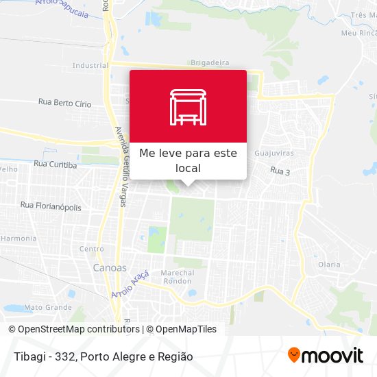 Tibagi - 332 mapa