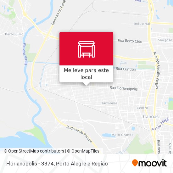 Florianópolis - 3374 mapa