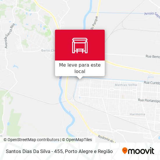 Santos Dias Da Silva - 455 mapa