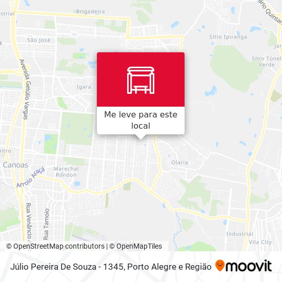 Júlio Pereira De Souza - 1345 mapa