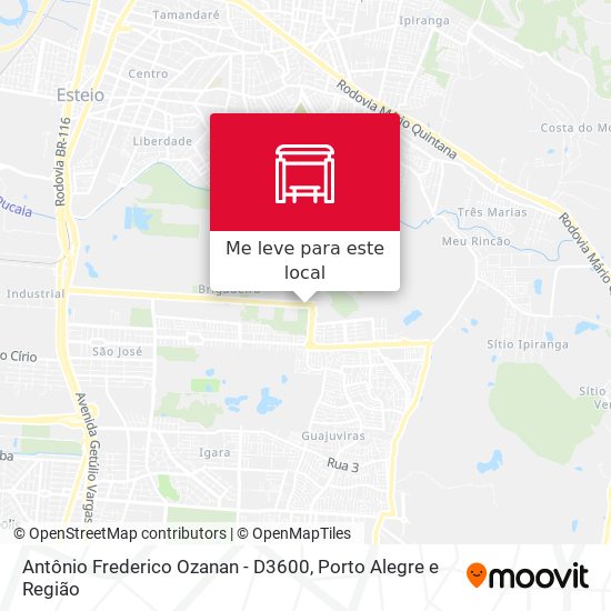 Antônio Frederico Ozanan - D3600 mapa