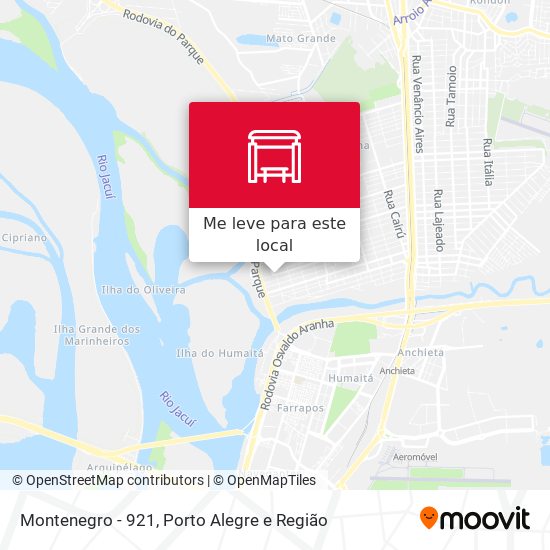 Montenegro - 921 mapa