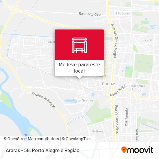 Araras - 58 mapa