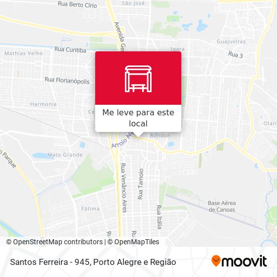 Santos Ferreira - 945 mapa