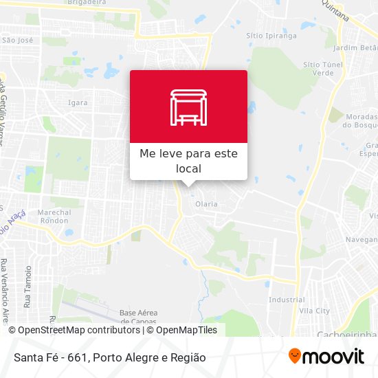 Santa Fé - 661 mapa