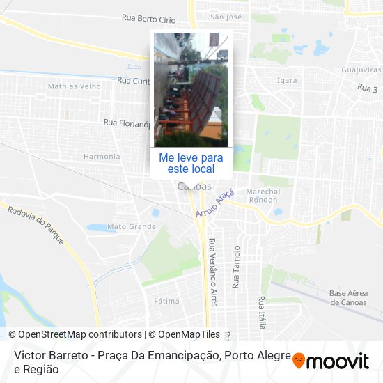 Victor Barreto - Praça Da Emancipação mapa