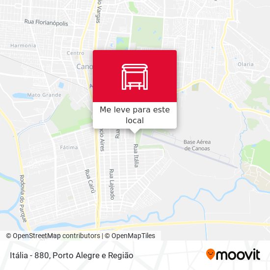 Itália - 880 mapa