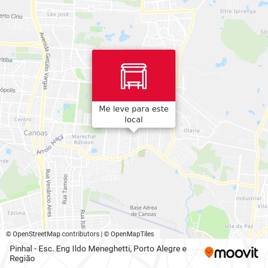 Pinhal - Esc. Eng Ildo Meneghetti mapa