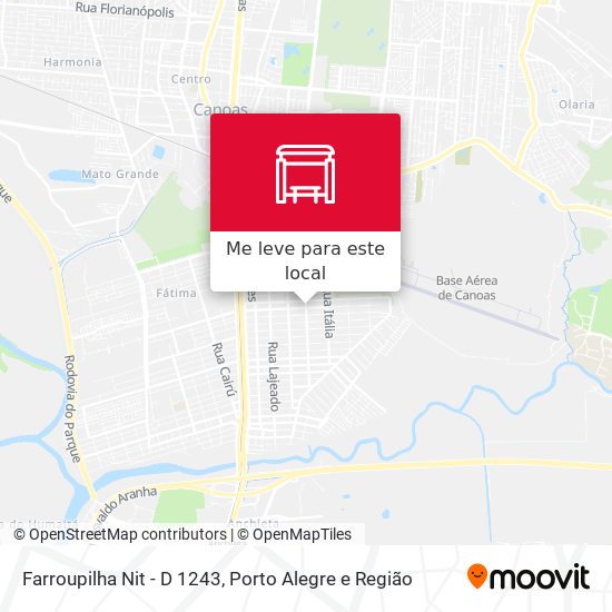 Farroupilha Nit - D 1243 mapa