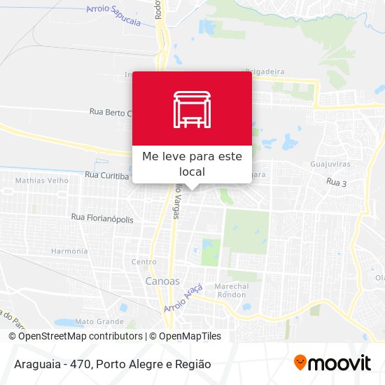 Araguaia - 470 mapa
