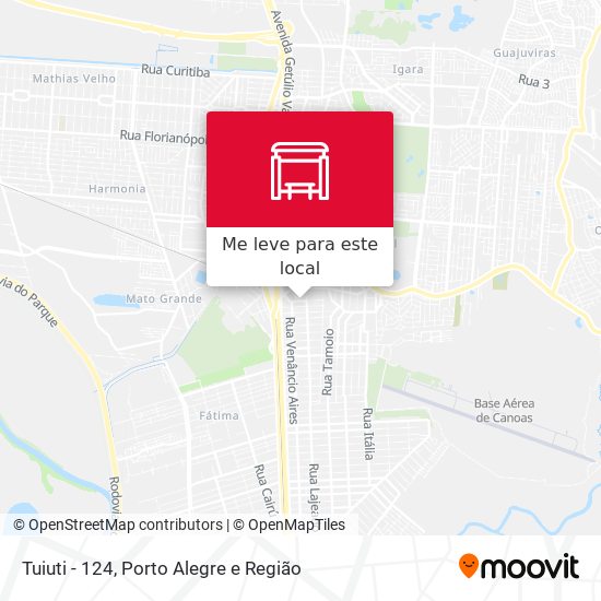 Tuiuti - 124 mapa