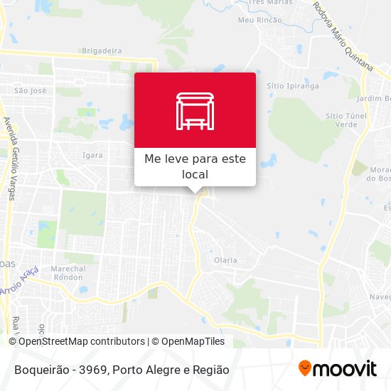 Boqueirão - 3969 mapa