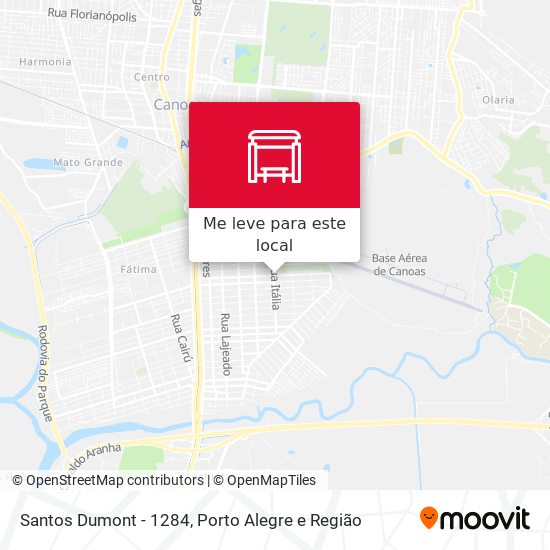 Santos Dumont - 1284 mapa