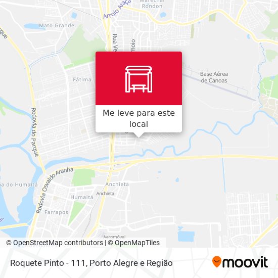 Roquete Pinto  - 111 mapa