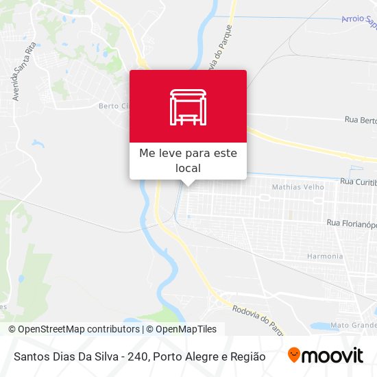 Santos Dias Da Silva - 240 mapa