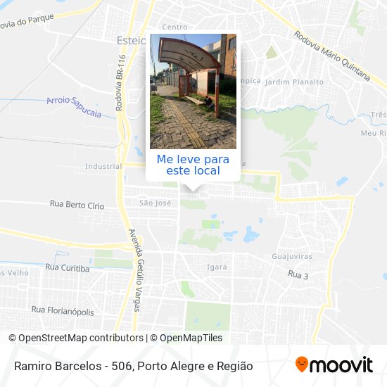 Ramiro Barcelos - 506 mapa